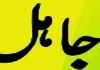 جاہل کی ہمنشینی تمہیں تھکا دے گی