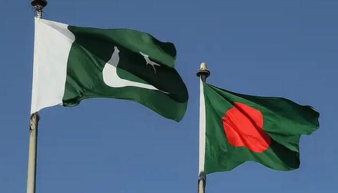pak bangla flags